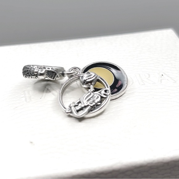 PANDORA Disney Nightmare Before Christmas Double Dangle Charm w/box - Picture 2 of 7